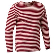 Námořnické tričko červené dlouhý rukáv